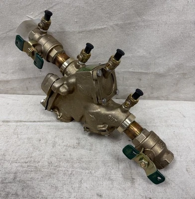WATTS 1 LF909-QT Reduced Pressure Zone Backflow Preventer LF909 Small 1" FNPT - Image 1 of 3