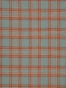 Holland & Sherry Wool Plaid Check Uphol Fabric- Wilde / Farmland 1.50 yd DE12915 - Picture 1 of 1