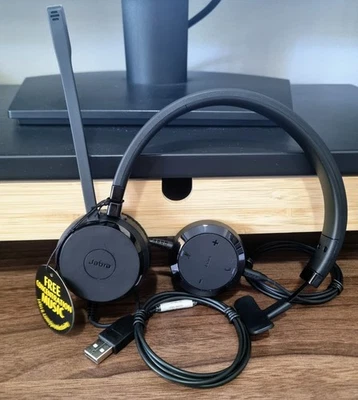 Jabra Evolve 30 II Mono Headset USB-A + 3.5mm AUX Teams Certified NEW HOME WORK - image 1 of 4