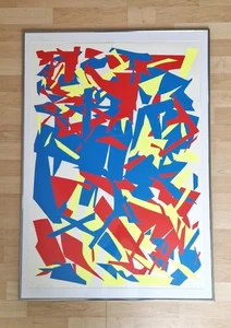Imi Knoebel | ROT GELB BLAU | handsigniert , nummeriert | Seriegrafie | - Bild 1 von 7