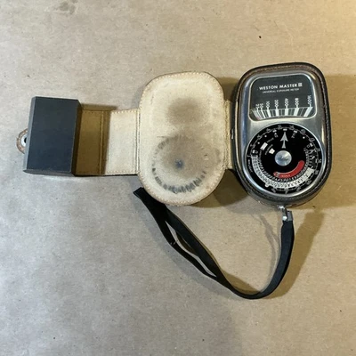 Medidor de exposición universal Weston Master III de colección como está INV-AT26 Foto 1 de 4