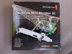 Blackmagic Design DeckLink Mini monitor 4K - SDI + HDMI DO KOMPUTERÓW PCIe - Zdjęcie 1 z 4