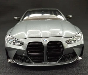 【Mini Car】 MINICHAMPS BMW M4 2020 (Gray Metallic) 1/18 scale miniature car - Picture 1 of 11