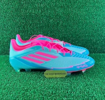 Men Adidas F50 Elite FG Messi Miami La Vida Tropical IH0927 Soccer Cleats Sz 13 - Image 1 of 4