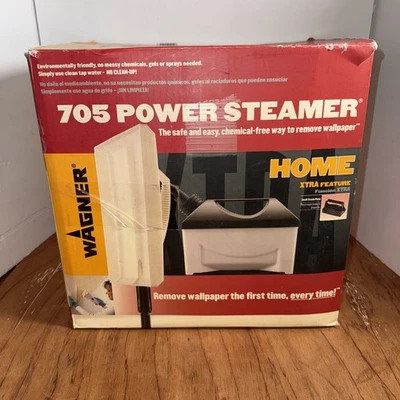 Wagner 705 Power Steamer Wallpaper Remover, Chemical-Free Stripping Tool - Image 1 of 4
