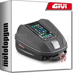 TANK BAG TANKLOCK BLACK 6 LT GIVI HONDA CBR 600 RR 2007 07 2008 08 2009 09 - Picture 1 of 5