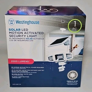 Westinghouse 2000 Lumen Solar Motion Activated Security Light  - Picture 1 of 1