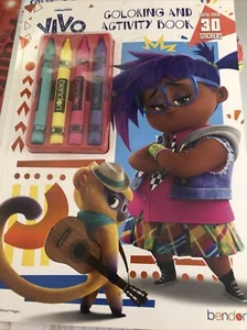 Bendon-Vivo Coloring And Activity Book BOOK NEW - Picture 1 of 4