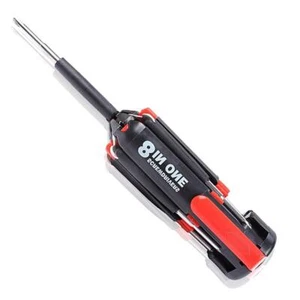 8 In 1 Multi Portable Screwdriver Tools Set With 6 Led Torch - Picture 1 of 7