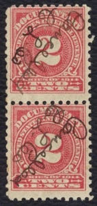 #R197 2c Documentario-Coppia, Usato [2] **QUALSIASI 5=SPEDIZIONE GRATUITA** - Foto 1 di 1