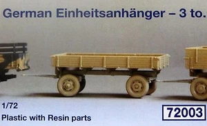 Deutscher Einheitsanhänger 3,0 to. Bausatz 1:72 - Bild 1 von 1