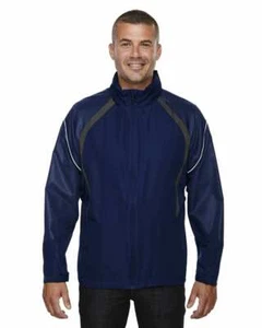 North End Men's Lightweight Windbreaker Water Resist Jacket Packable Navy SMALL - Picture 1 of 7