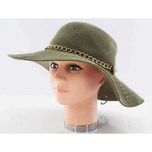 Collection XIIX New Olive Green Summer Floppy Hat #HT154 - Picture 1 of 3