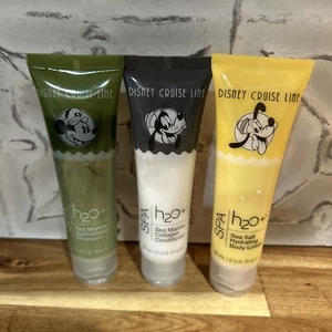 DISNEY CRUISE LINE H2O+ SPA SEA MARINE Shampoo Conditioner Lotion Travel Size - Picture 1 of 2