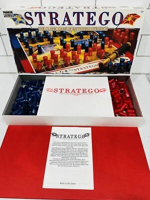 ⭐️ Vintage STRATEGO Battlefield Strategy 80’s BOARD GAME Parker Tonka 1987 ⭐️ - Image 1 of 4