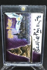 Leslie Phillips As The Sorting Hat Signed Autograph - Harry Potter Card