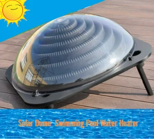 New Solar Dome Outdoor Pool Heater Above Ground- In Ground Pool Warmer Equipment - Picture 1 of 4