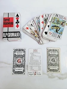 ♠️♦️ TAROT NOUVEAU B.P GRIMAUD - Fabriqué en France ♥️♣️ - Photo 1/12