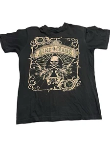 Alice In Chains Band Rock Tour Tee Shirt 2007 Sz Medium - Picture 1 of 4