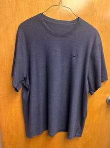 Herren Nike Drifit 3XL Blau Rundhals Kurzarm T-Shirt - Bild 1 von 3