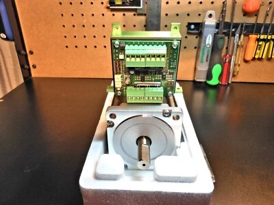 Gecko GR214v Raptor Drive/Heatsink & Nema 34 1700oz 5a Motor & 26ft Motor Cable - Image 1 of 4