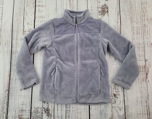 32 Degrees Heat Purple Fleece Zip Up Jacket Youth L 14/16 - Picture 1 of 10
