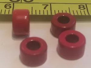 KLEINER ROTER 3E25 FERRIT PERLE MINIATURRING (X1) blb161 - Bild 1 von 1