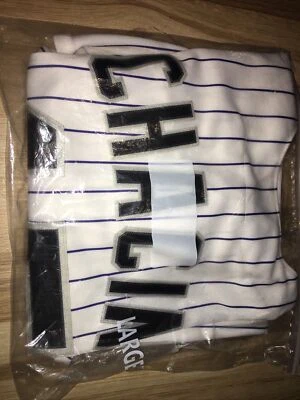 Jhoulys Chacin Signed Rockies  Custom On Field Style Mlb COA - Image 1 of 2