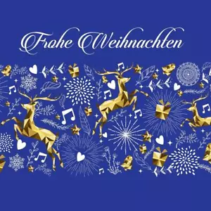 Various Artists Merry Christmas 1LP Gold Vinyl + Bonus CD XMAS0051-1 - Picture 1 of 1