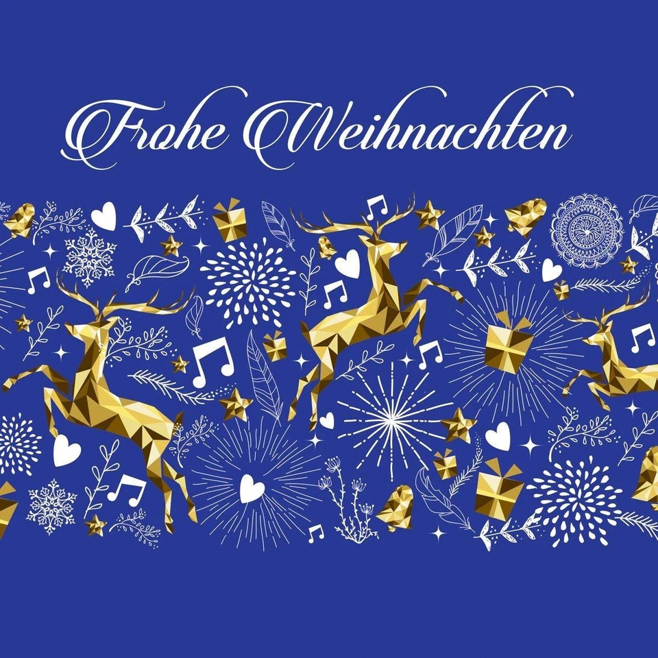 Various Artists Frohe Weihnachten 1LP Gold Vinyl + Bonus CD XMAS0051-1 - Bild 1 von 1