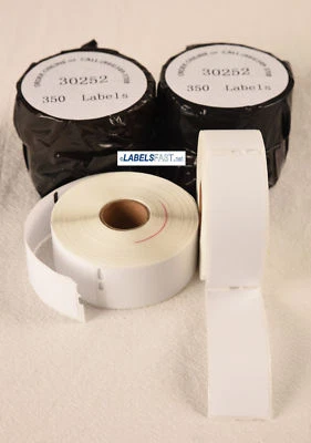 30252 White Address Labels  1-1/8"x 3-1/2" Compatible with Dymo® LabelWriter® - Image 1 of 4