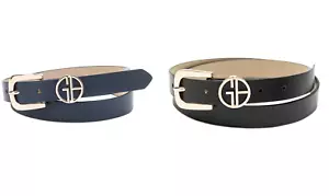 Giani Bernini Women's Logo Keeper Belt, Assorted Colors - Picture 1 of 3