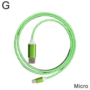 LED 100CM Fast Charge Type C USB Cable Cord For Galaxy S22 S20 S10 S21 J5S2 - Picture 1 of 30