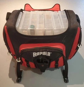 Sac d'attache Rapala avec des tonnes de leurres et d'équipement ! - Photo 1 sur 21