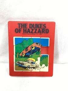 1981 Vintage Dukes of Hazzard General Lee Slide Sliding Puzzle Game FREESHIP - Picture 1 of 3