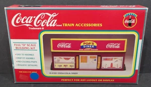 K-Line Coca-Cola Pop's Diner Train Acessories "O" Scale Building Kit #K-41051 - Picture 1 of 5