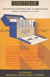 France, 1920's, Pharmacy/Medicine Advertising Flyer - Colitique, P. Astier Paris - Picture 1 of 2