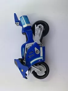 Vintage Mighty Morphin Power Rangers Triceratops Battle Bike Blue Bandai 1993 - Picture 1 of 5