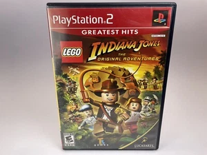 LEGO Indiana Jones: The Original Adventures (Sony PlayStation 2, 2008) No Manual - Picture 1 of 7