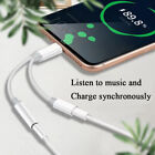 3.5mm Headphone Jack Aux Splitter Adapter and Charger For IPhone;