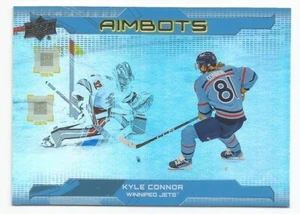 2024-25 Upper Deck Serie 1 KYLE CONNOR Aimbots #AB-4 WINNIPEG JETS - Imagen 1 de 2