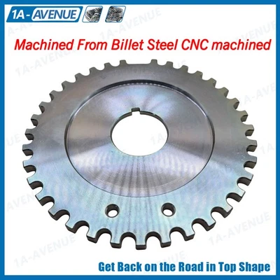 New For Ford Lincoln  Billet Steel CNC Crank Pulsator Ring Trigger Wheel 01-12 - Image 1 of 4