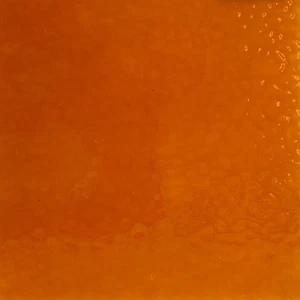 Ondulación de mufla inglesa ÁMBAR OSCURO 4x6 - Hoja de vitral para mosaico y artesanía - Imagen 1 de 5