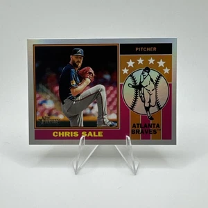 2025 Topps Heritage CHRIS SALE 1976 Player Icons 76PI-19 Holo Foil Braves - Picture 1 of 2