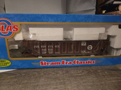 Atlas O Scale PRR H21a Hopper Car #747729 2 Rail. Limited Edition - Image 1 of 3