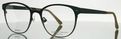Gafas redondas PRODESIGN 1418 9531 verde oliva para hombre 51-20-140 B:43 'TAL CUAL' Foto 1 de 4