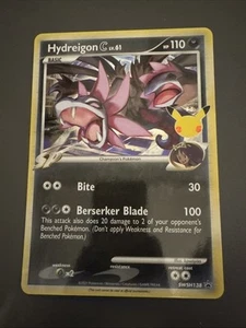 Pokemon Card Hydreigon C lv61 SWSH138 Celebrations Jumbo Promo Near Mint - Picture 1 of 2