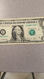 6967 dollar bill that also almost has 420 in it - Picture 1 of 1