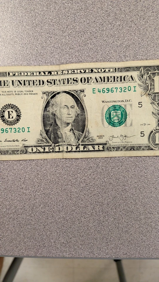 6967 dollar bill that also almost has 420 in it - Image 1 of 1