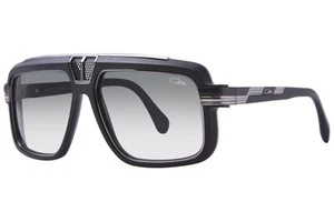 Cazal Legends 678 002 Sunglasses Men's Matt Black Gunmetal/Green Gradient 59mm - Picture 1 of 7